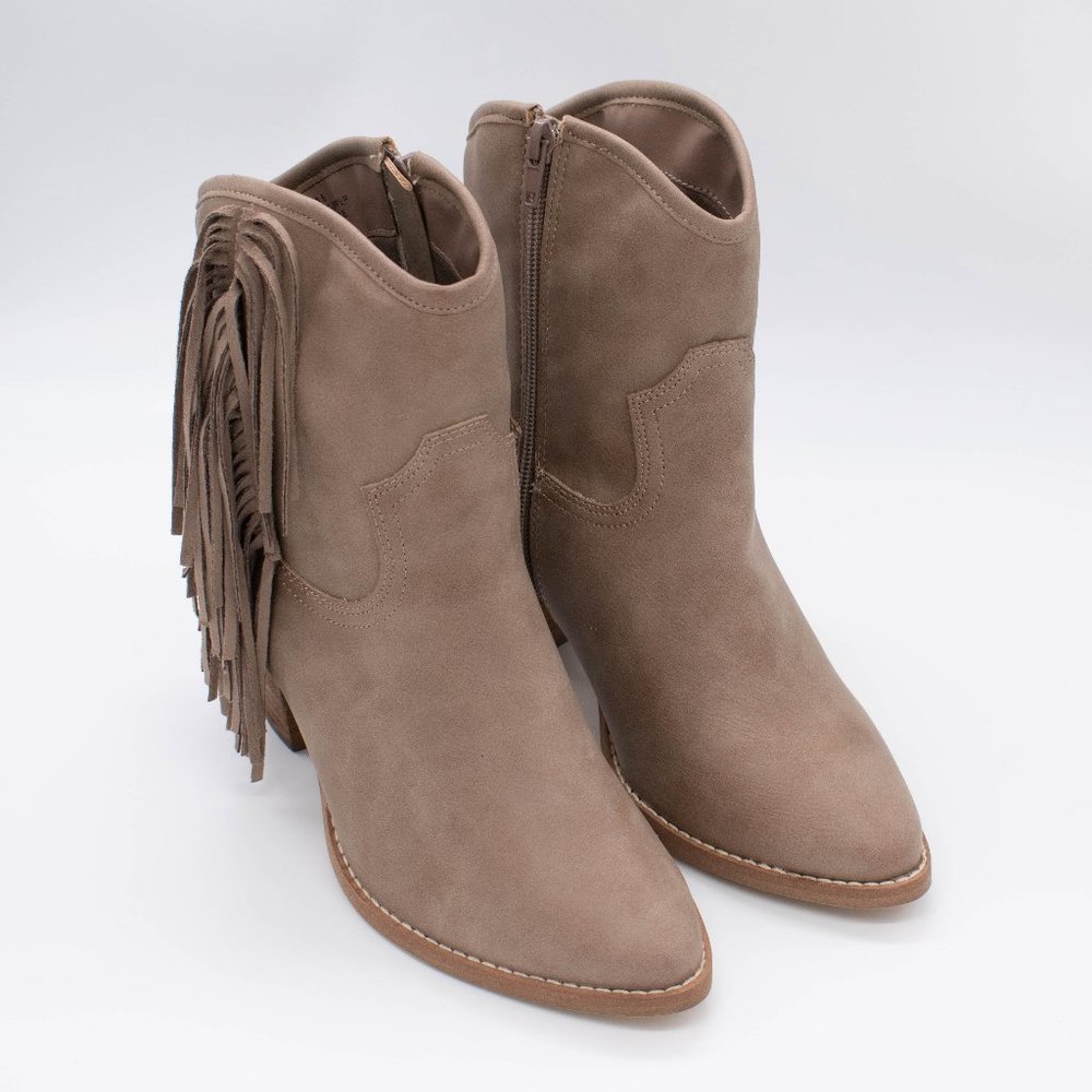 Zigi Soho Hemma‎ Fringe Women's Tan Boot Size 8.5